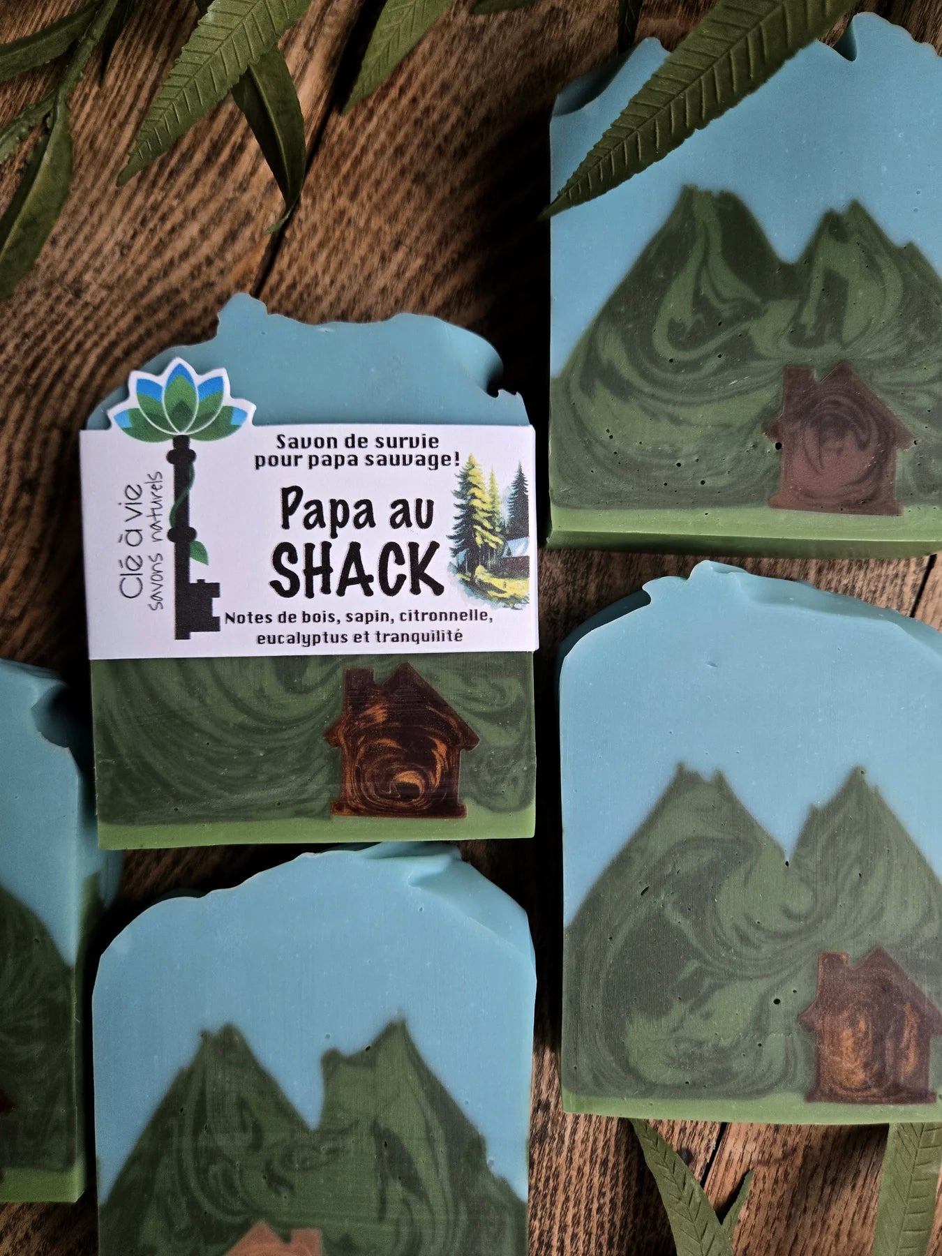 Savon naturel Papa au Shack - Clé à Vie